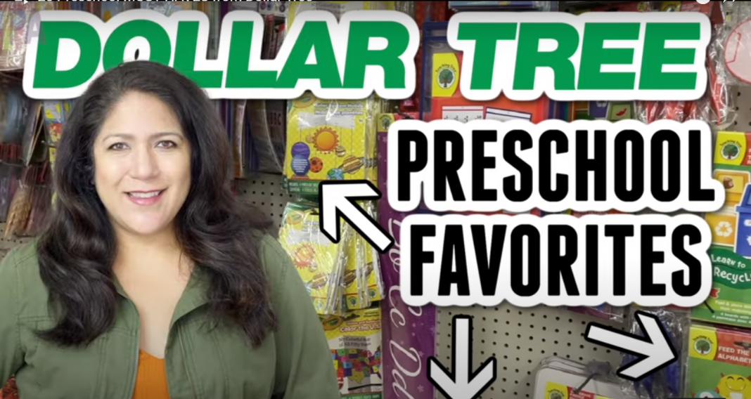 dollar tree preschool